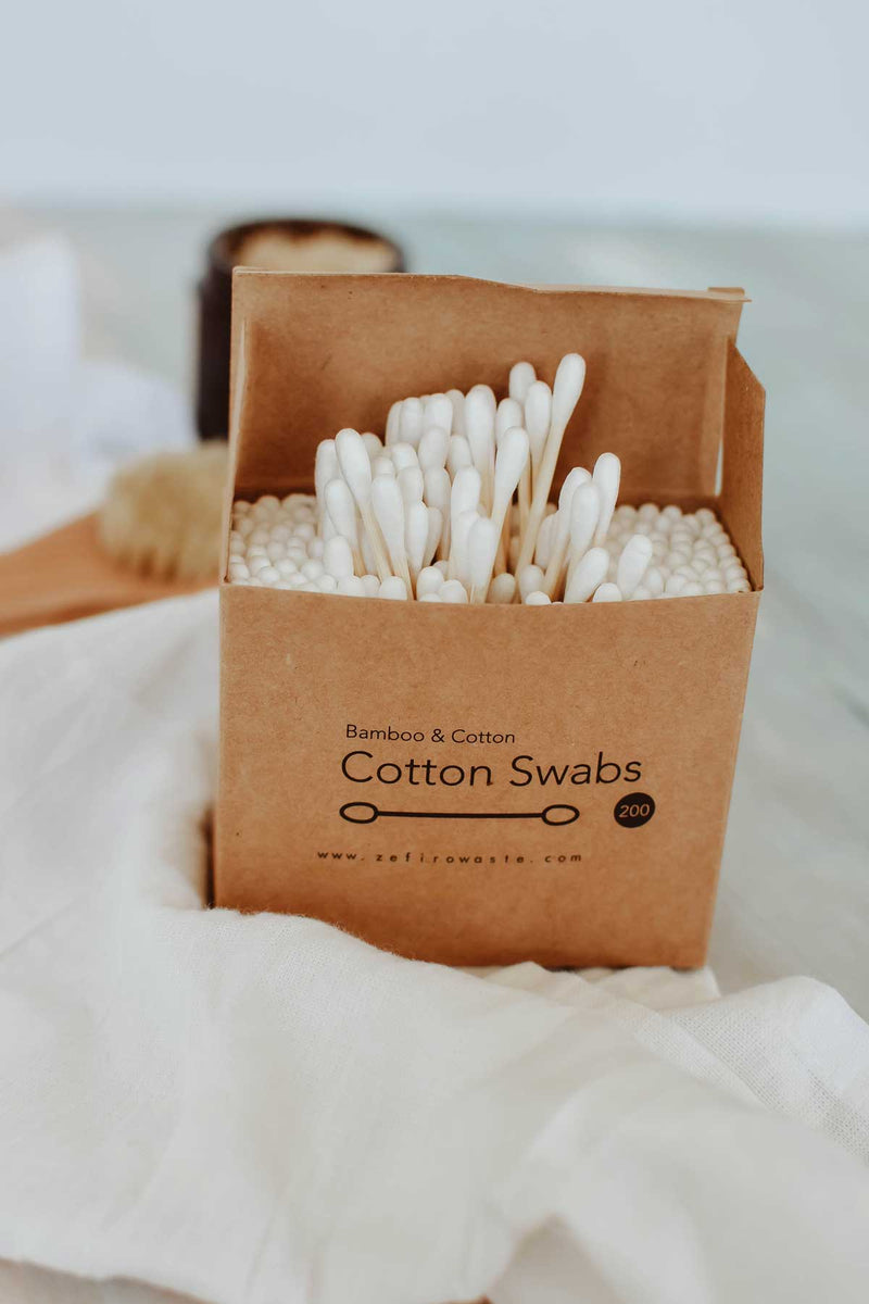 Bamboo Cotton buds, Box of 200