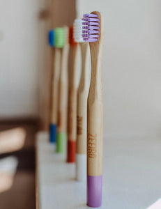 Bamboo Toothbrush - Kids - Four Pack