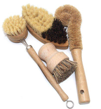 Load image into Gallery viewer, Bamboo and Sisal 4 Piece Brush Set
