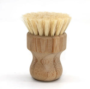 Bamboo Dish Brush for Pots – Keyfillery