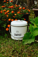 Load image into Gallery viewer, Compost Bin - 0.8 Gallons - White